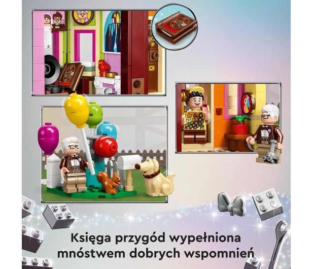LEGO Disney i Pixar 43217 Dom z bajki „Odlot” - 1091361 - zdjęcie 14